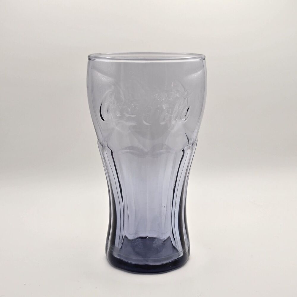 1 Purple Coca-Cola Classic Contour Coke Libbey Glass 2009 McDonalds
